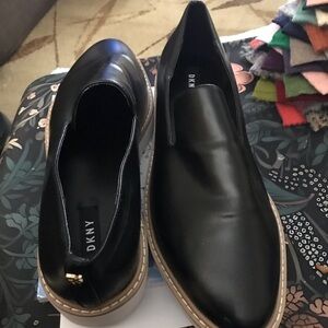 DKNY Black and Tan  Women’s  Loafers
